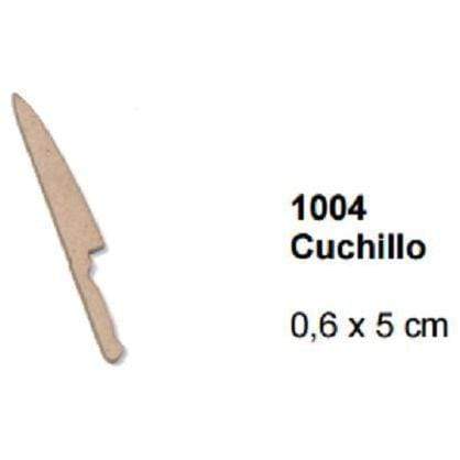 Silueta DM 1004 Cuchillo 0,6x5cm FITALLER CENTROARTESANO