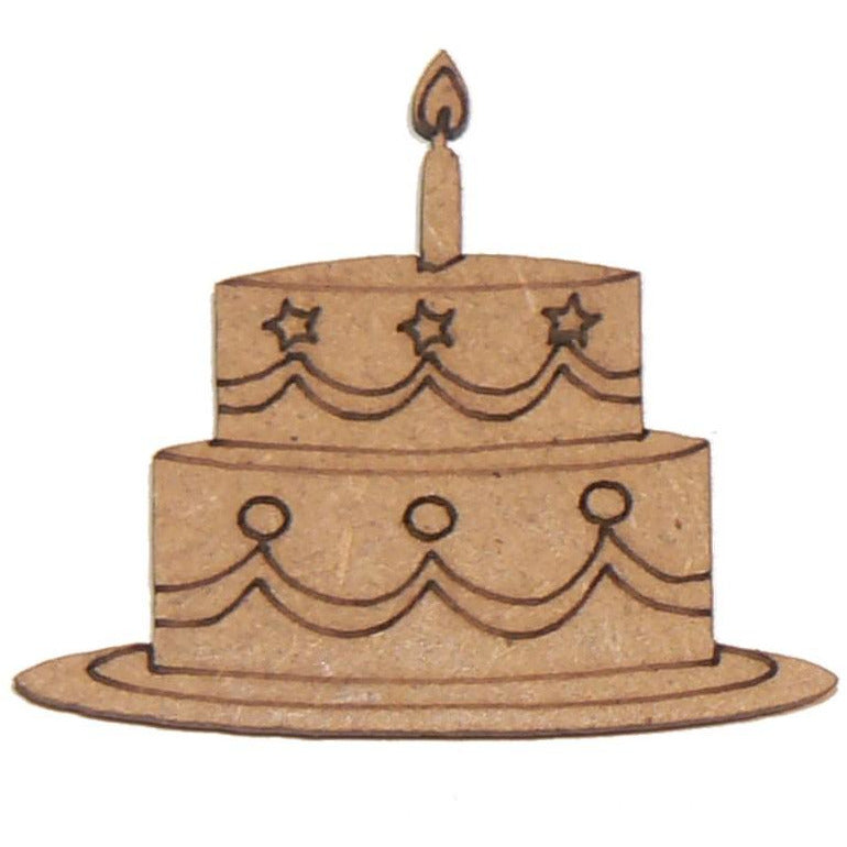 Silueta DM 12011M Tarta de cumpleaños 5,2x4,4cm FITALLER CENTROARTESANO