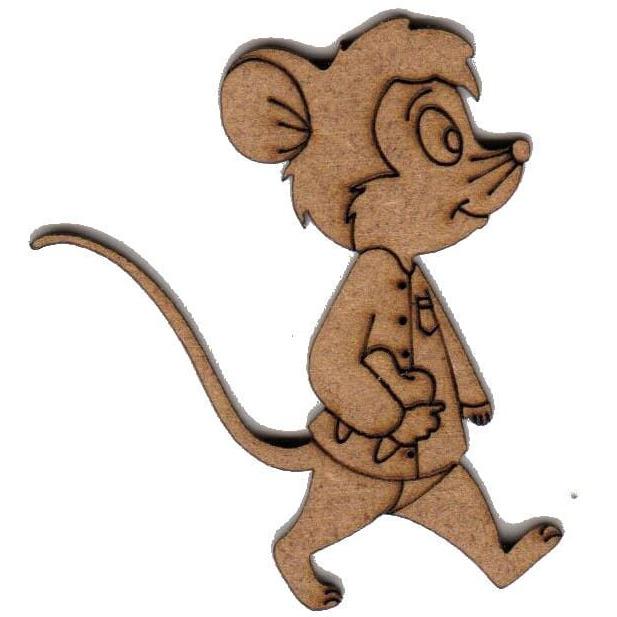 Silueta DM 12034 Ratoncito Perez 4,9x4,8cm FITALLER CENTROARTESANO