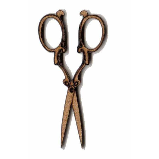 Silueta DM 2038 Tijeras Vintaje 2.4x5cm FITALLER CENTROARTESANO