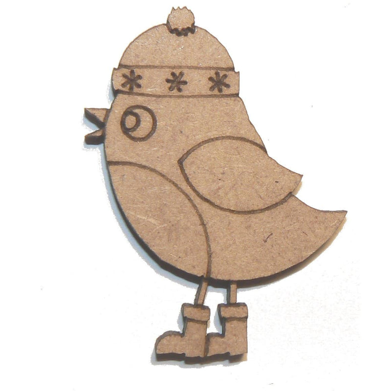 Silueta DM 25041 pajarito con gorro FITALLER CENTROARTESANO