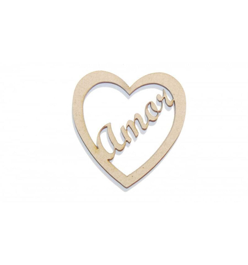 Silueta DM 25055 Corazon calado amor FITALLER CENTROARTESANO