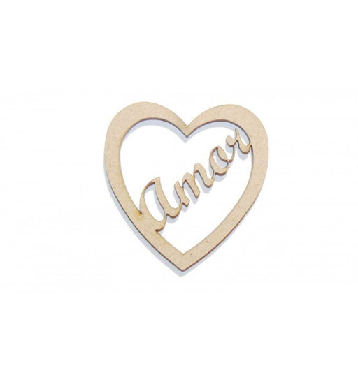 Silueta DM 25055 Corazon calado amor FITALLER CENTROARTESANO