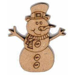Silueta DM 25071 muñeco de nieve FITALLER CENTROARTESANO