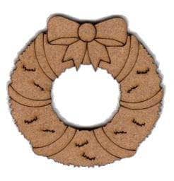 Silueta DM 25072 Corona navidad FITALLER CENTROARTESANO