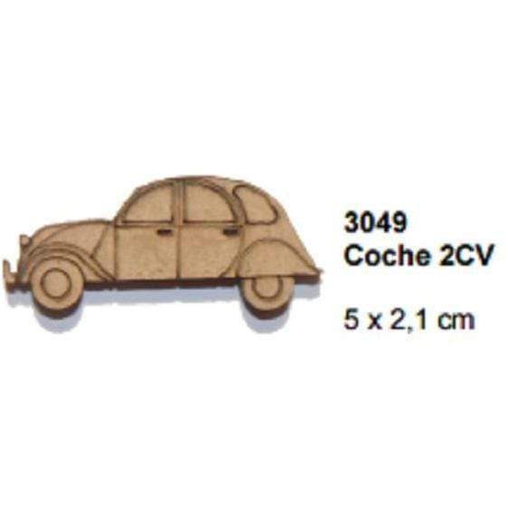Silueta DM 3049 Coche 2cv 5x2,1cm FITALLER CENTROARTESANO