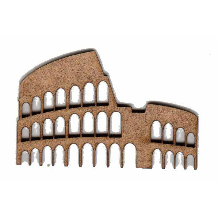 Silueta DM 3058 Coliseo de Roma 3,8x2,5cm FITALLER CENTROARTESANO