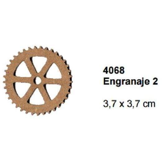 Silueta DM 4068 Engranaje 3,7x3,7cm FITALLER CENTROARTESANO