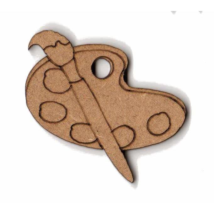 Silueta DM 4071 Paleta pintor 5x3,3cm FITALLER CENTROARTESANO