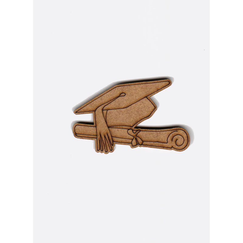 Silueta DM 4090 Birrete graduacion 4,9x3,3cm FITALLER CENTROARTESANO