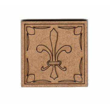 Silueta DM 4095 Azulejo flor de lis 3.3x3.3cm FITALLER CENTROARTESANO