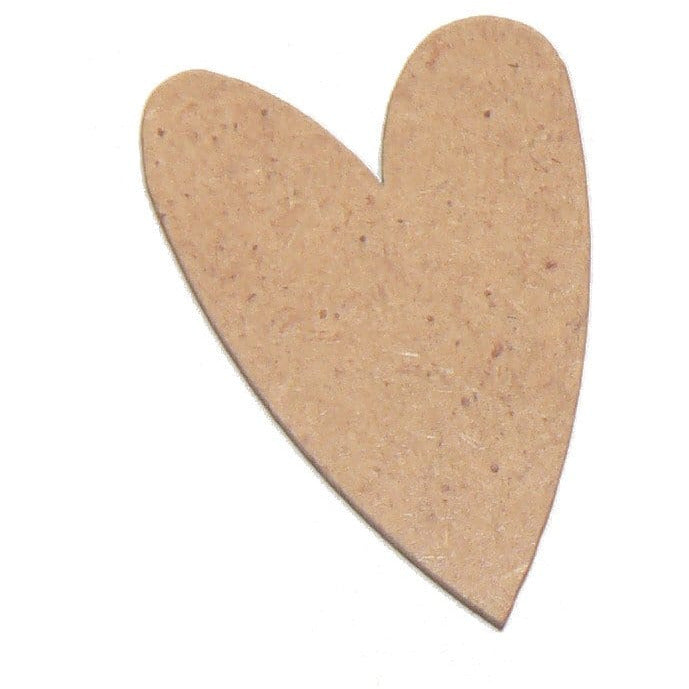 Silueta DM 5023M Corazon alargado 3,2X4,5cm FITALLER CENTROARTESANO