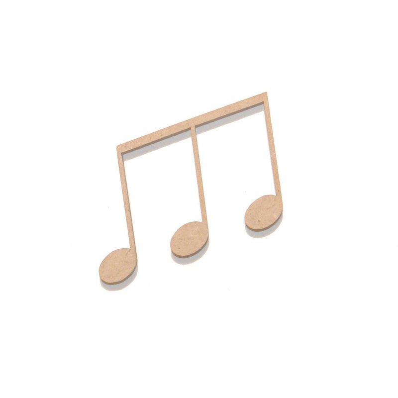 Silueta DM 6003 Notas musicales Fusa 5x4cm FITALLER CENTROARTESANO