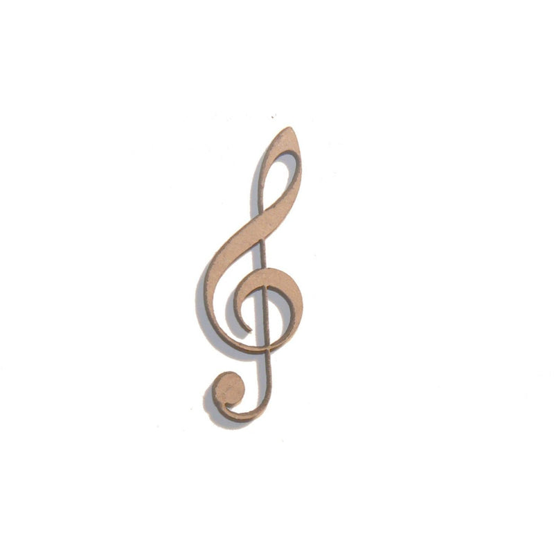 Silueta DM 6006M Clave de sol musical 1,7X5cm FITALLER CENTROARTESANO