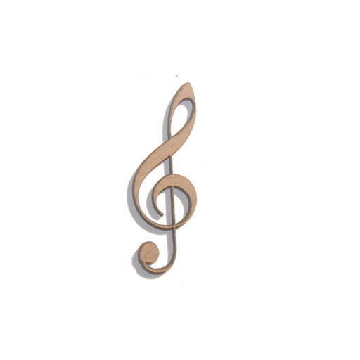 Silueta DM 6006M Clave de sol musical 1,7X5cm FITALLER CENTROARTESANO