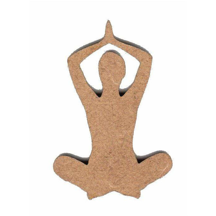 Silueta DM 7056 Yoga 3.9x.3.2cm FITALLER CENTROARTESANO