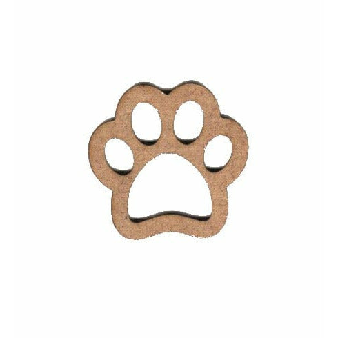 Silueta DM 8052 Huella perrito 3,8x3,4cm FITALLER CENTROARTESANO