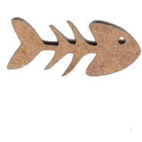 Silueta DM 8056 Espinas Pez 3,8x1,5cm FITALLER CENTROARTESANO