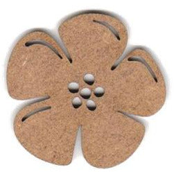 Silueta DM 9034 Flor 3,9x3,9 FITALLER CENTROARTESANO