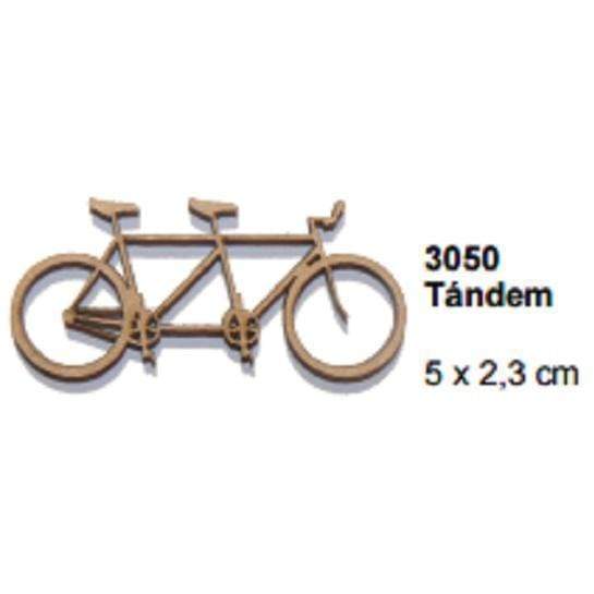 Silueta dm bicicleta tandem 3050 FITALLER CENTROARTESANO