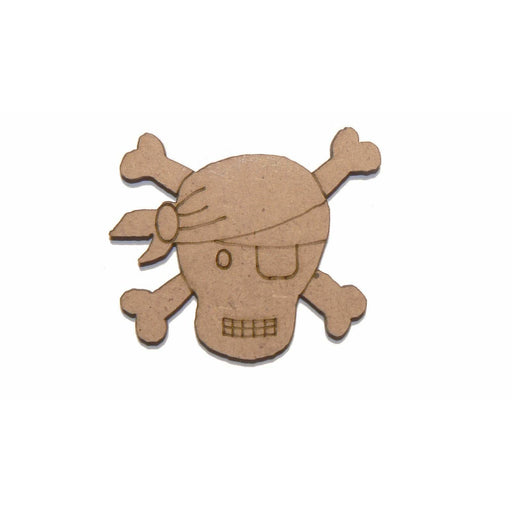 Silueta dm calavera pirata 24013m FITALLER CENTROARTESANO