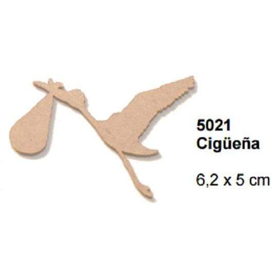 Silueta dm Cigue±a 5021 FITALLER CENTROARTESANO