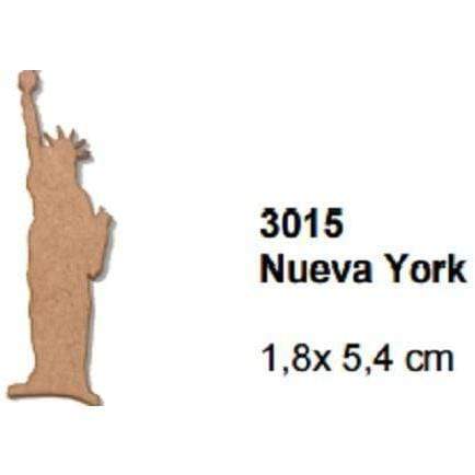 Silueta dm estatua libertad 3015 FITALLER CENTROARTESANO