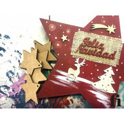 Silueta DM Estrella 6cm FITALLER CENTROARTESANO