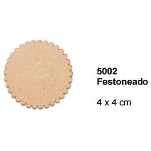 Silueta dm festoneado redondo 5002 FITALLER CENTROARTESANO