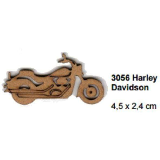 Silueta dm harley davidson 3056 FITALLER CENTROARTESANO