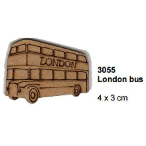 Silueta dm London Bus 3055 FITALLER CENTROARTESANO