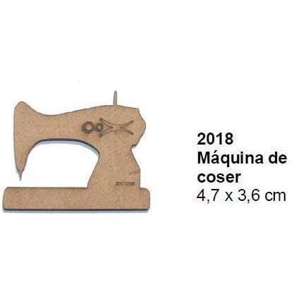 Silueta dm maquina de coser 2018 FITALLER CENTROARTESANO