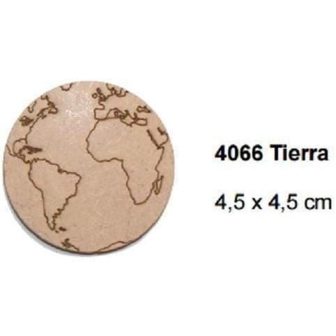 Silueta dm planeta Tierra 4066 FITALLER CENTROARTESANO