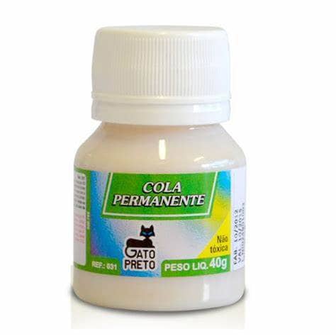 Gato preto cola permanente 40ml GATO PRETO CENTROARTESANO