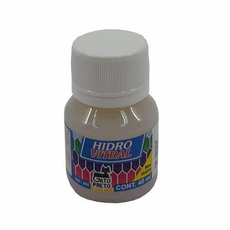 GAto preto hidro vitral 40ml base perolada GATO PRETO CENTROARTESANO