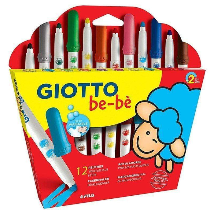 Giotto be-be rotuladores 12 colores GIOTTO CENTROARTESANO