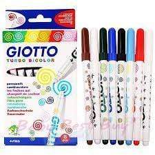 Giotto rotuladores bicolor turbo 8u GIOTTO CENTROARTESANO
