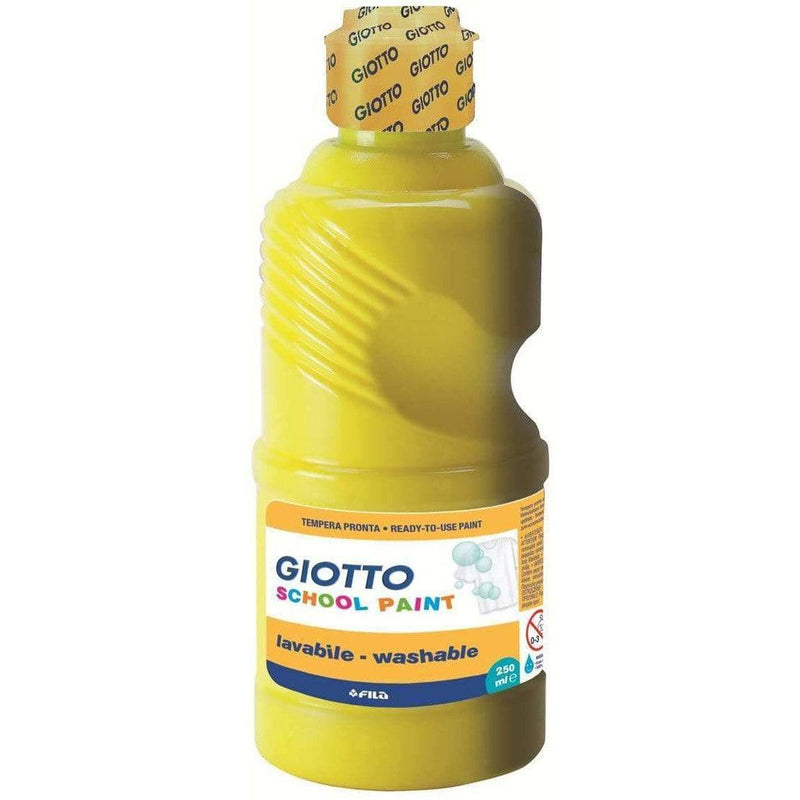 Giotto tempera 250ml 530802 amarillo GIOTTO CENTROARTESANO