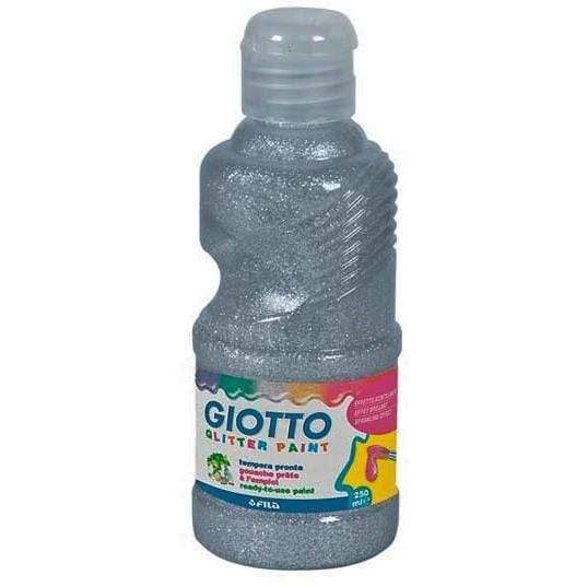 Giotto tempera glitter plata 250ml GIOTTO CENTROARTESANO