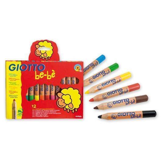 Giotto be-be lapices 12 colores GIOTTO Oferta CENTROARTESANO