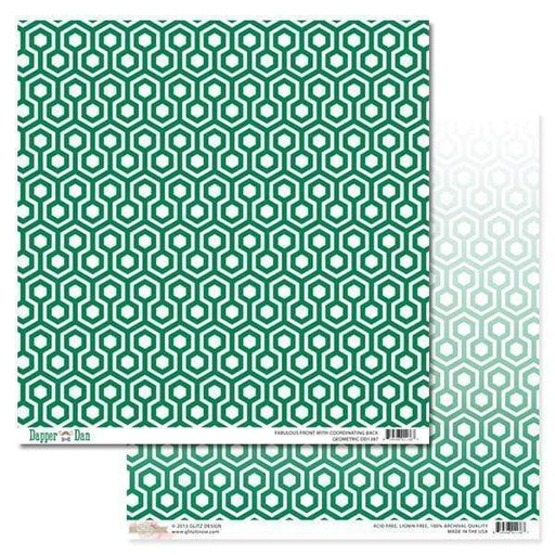 Glitz papel 30x30 Dapper Dan geometric DD1387 GLITZ CENTROARTESANO