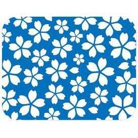 Goma eva 2mm 45x60cm flores azul GOMA EVA CENTROARTESANO