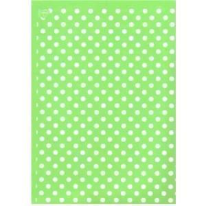 Goma eva 2mm 45x60cm lunares verde claro GOMA EVA CENTROARTESANO