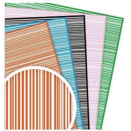 Goma eva 2mm 45x60cm raya  roja GOMA EVA CENTROARTESANO