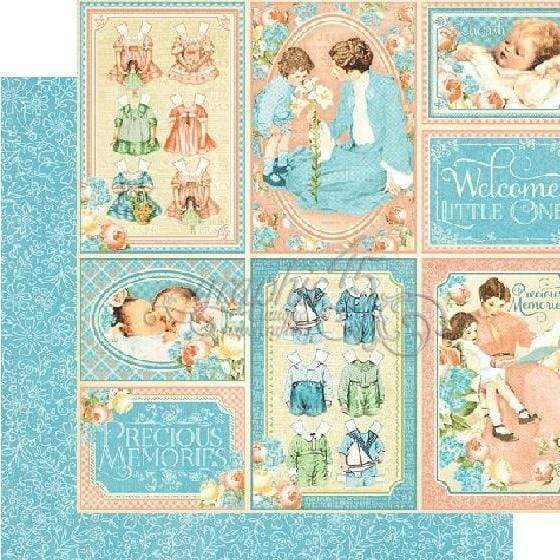 G45 4501083 paper 30x30 precious memories precious memories GRAPHIC 45 CENTROARTESANO