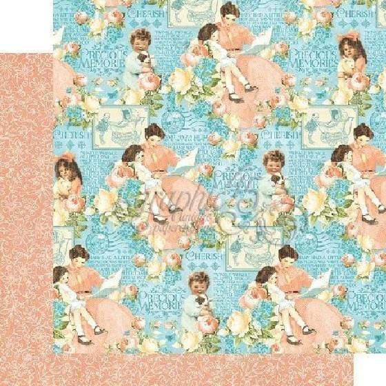 G45 4501086 paper 30x30 precious memories cherish GRAPHIC 45 CENTROARTESANO