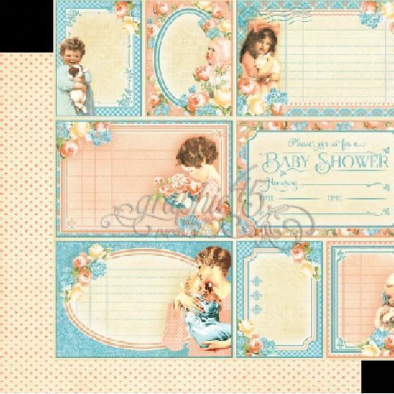 G45 4501087 paper 30x30 precious memories cutie pie GRAPHIC 45 CENTROARTESANO