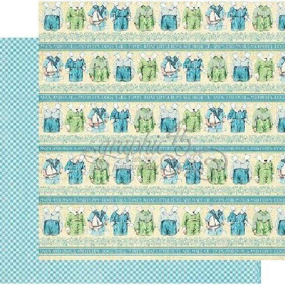 G45 4501089 paper 30x30 precious memories puppy dogs' talls GRAPHIC 45 CENTROARTESANO