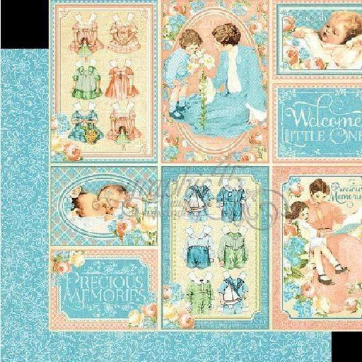 G45 4501090 paper 30x30 precious memories patt a cake GRAPHIC 45 CENTROARTESANO