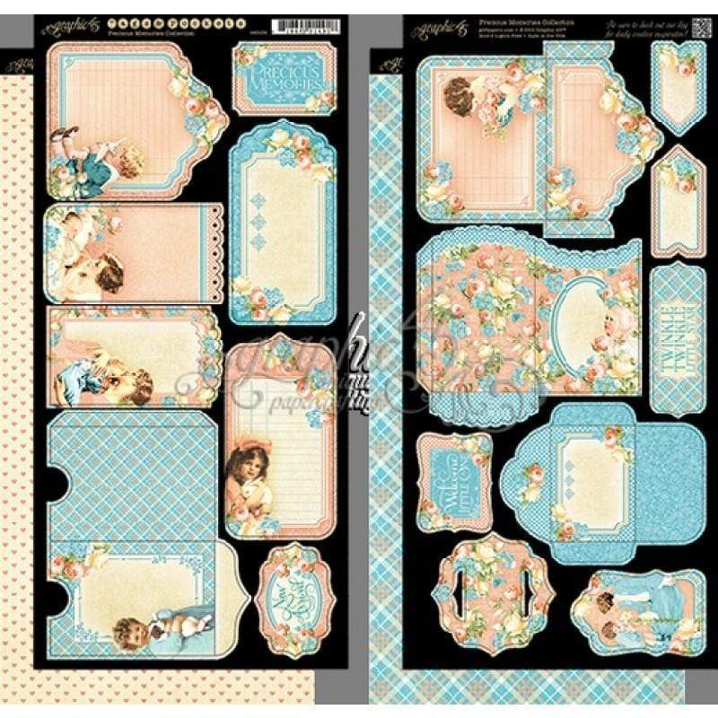 G45 4501094 precious memories tags & pokets GRAPHIC 45 CENTROARTESANO